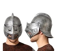 ATOSA casco medieval plateado para hombre adulto histórico