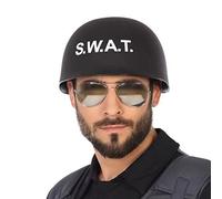 ATOSA casco rígido policia swat negro