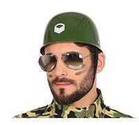 ATOSA casco rígido soldado militar verde