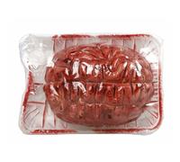 ATOSA cerebro en bandeja 16x12 cm decoración halloween