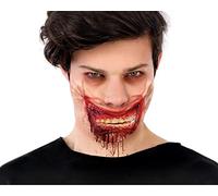 ATOSA cicatriz efecto sonrisa sangrienta para boca de 24x10 cm