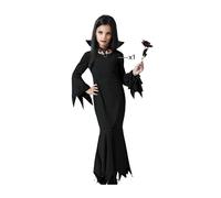 Atosa Classic and Timeless Black Ghost Costume Halloween Costume Party Horror Sp