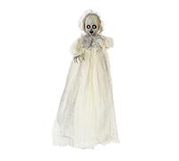 ATOSA colgante niña fantasma 90cm con ojos luminosos