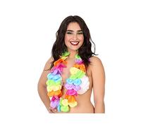 ATOSA collar hawaiano multicolor con orquídeas exóticas