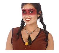 ATOSA collar indio plateado mujer adulto