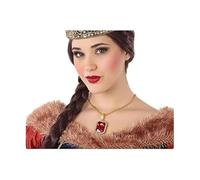 ATOSA collar medieval rubi rojo