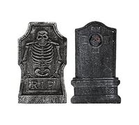 ATOSA decoracion halloween lapida 50x30 cm 2 posibilidades