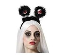 ATOSA diadema halloween ojos 19x23cm luz