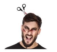 ATOSA diadema halloween tijeras 23x22