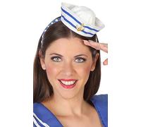 ATOSA diadema marinera azul y blanca