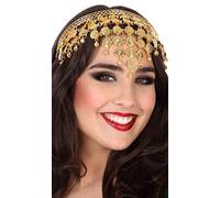 ATOSA diadema monedas doradas carnaval mujer adulto