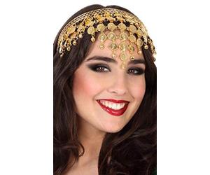 ATOSA diadema monedas doradas carnaval mujer adulto