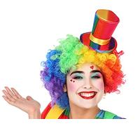 ATOSA diadema sombrero payaso multicolor