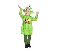 Atosa disfraz alien niña bebé verde 0 a 6 meses