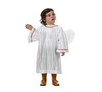 Atosa disfraz angel blanco bebé 6 a 12 meses