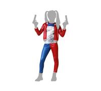 Atosa disfraz arlequin halloween azul niña infantil 5 a 6 años