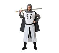 Atosa disfraz caballero cruzadas blanco hombre adulto XL