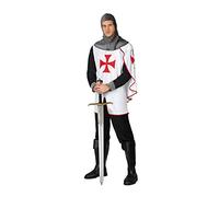 Atosa disfraz caballero cruzadas hombre adulto templario M