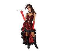 Atosa disfraz cabaret rojo adulto mujer adulto XS