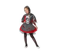 Atosa disfraz caperucita roja sangrienta niña infantil 5 a 6 años