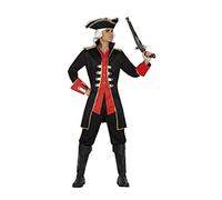 Atosa Disfraz Capitan Pirata Hombre Adulto Negro