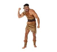 Atosa disfraz cavernicola hombre adulto neandertal XS
