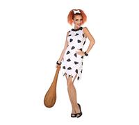 Atosa disfraz cavernicola mujer adulto blanco XS