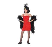 ATOSA disfraz charleston rojo niña infantil 7 a 9 años