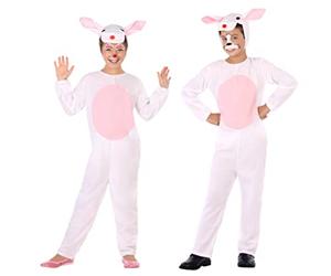 Atosa disfraz conejo niño unisex infantil rosa 7 a 9 años