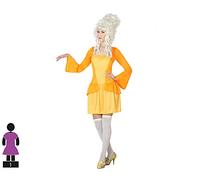ATOSA disfraz cortesana mujer adulto amarillo M