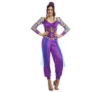 Atosa Disfraz de Bailarina Árabe para Mujeres Adultas, Amantes de la Fiesta y la Danza Árabe, Talla Plus, XL
