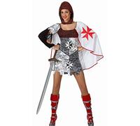 Atosa - Disfraz de caballero para mujer, talla M/L (16444)