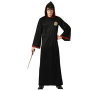 Atosa | Disfraz de Mago Unisex Adulto | Inspirado en Personajes Icónicos de Literatura y Cine | Túnica Elegante con Capucha | Uniforme de Escuela de Magia | Ideal para Carnaval y Halloween | M-L