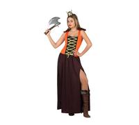 Atosa - Disfraz de vikinga para mujer, talla M/L (22833)