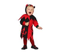 Atosa disfraz demonia niña bebé 6 a 12 meses