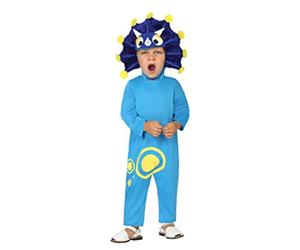 Atosa disfraz dragon azul niño bebé 0 a 6 meses