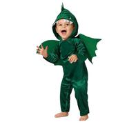 Atosa disfraz dragon verde con alas unisex bebé 12 a 24 meses