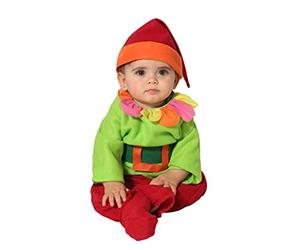 Atosa disfraz duende niño bebé 6 a 12 meses