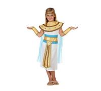 Atosa disfraz egipcia niña infantil dorado 3 a 4 años