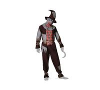 Atosa disfraz espantapájaros terrorífico hombre adulto XL