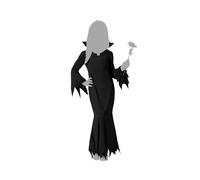 ATOSA disfraz fantasma negro niña infantil 10 a 12 años