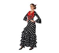 Atosa disfraz flamenca negro adulto M