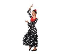 ATOSA disfraz flamenca negro niña infantil 7 a 9 años