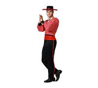 Atosa disfraz flamenco rojo hombre adulto M