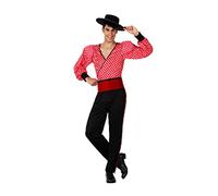 Atosa disfraz flamenco rojo hombre adulto XL