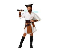 Atosa disfraz galaxia blanco con cinturón niña 7 a 9 años