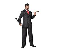 Atosa disfraz ganster/fantasma adulto hombre adulto XL