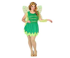 Atosa disfraz hada verde mujer adulto alas XS