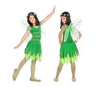 Atosa disfraz hada verde niña infantil alas
