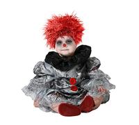 Atosa Disfraz Halloween Payaso Gris Bebé